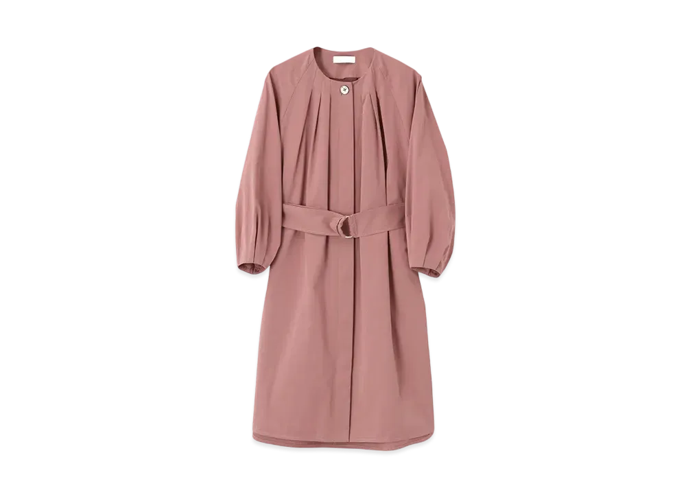 Paul Smith Womens Waist Belt Tuck Dress "Pink"