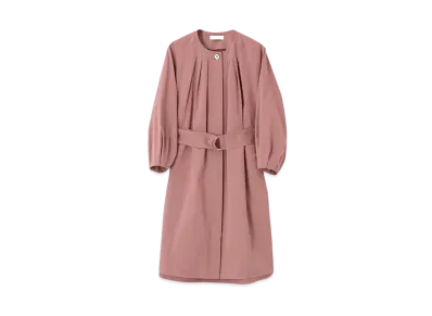 Paul Smith Womens Waist Belt Tuck Dress "Pink"