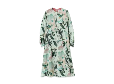 Paul Smith Womens Lens Blur Botanical Dress "LightYellow"
