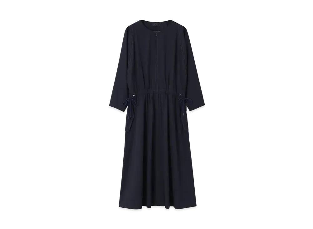Paul Smith Women's Kimono Sleeve Dress "Navy"
