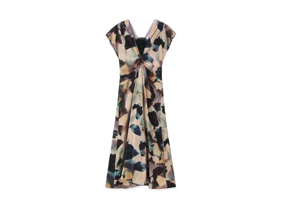 Paul Smith Women's Lumien Botanical Dress "Purple"