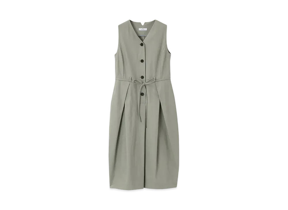 Paul Smith Women's Waist Cord Cocoon Dress "GrayishBlue"