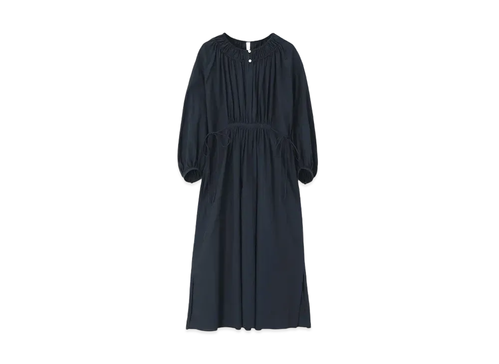 Paul Smith Women's Solid Gathered Dress "Navy"