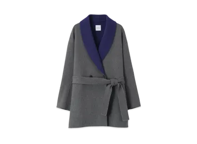 Paul Smith Women's Wool River Coat "Gray"