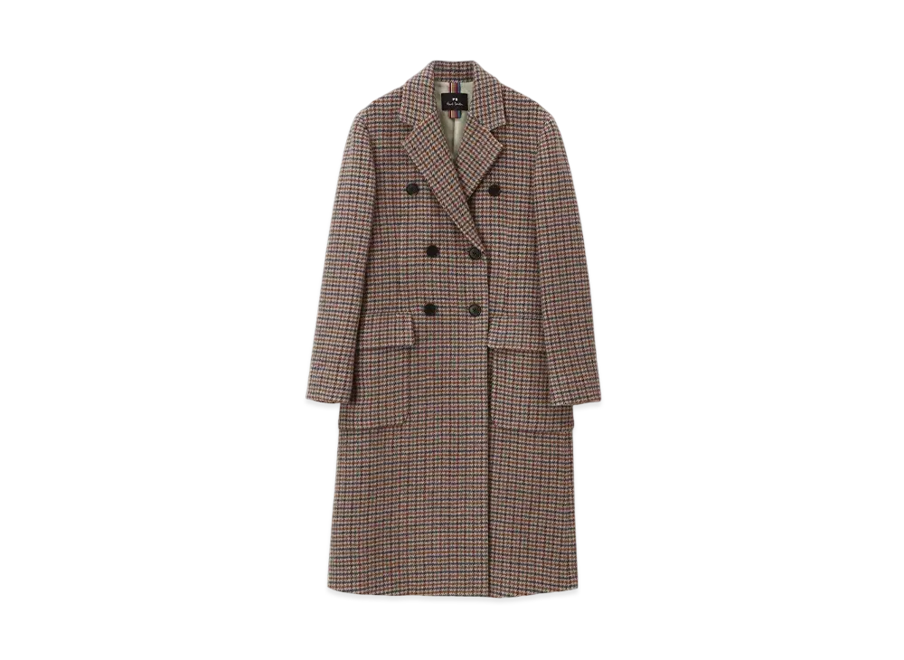 D (傷や汚れあり)】Paul Smith BLACK ポールスミス ブラック トレンチ