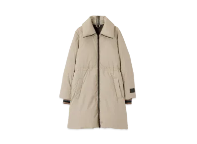 Paul Smith Women's Signature Stripe Long Down Coat "Beige"