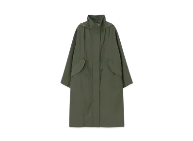 Paul Smith Women's Oversilhouette Mod Coat "Khaki"