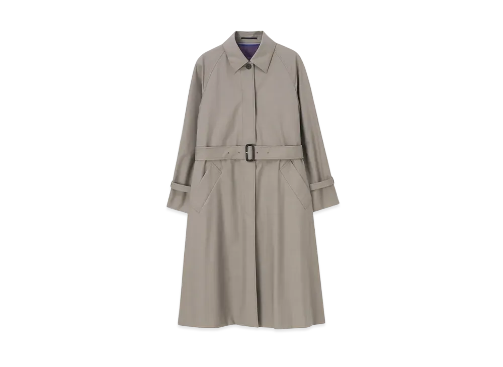 Paul Smith Women's Wool Trench Coat "Navy"