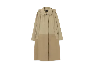 Paul Smith Women's Taffeta Long Coat "Beige"