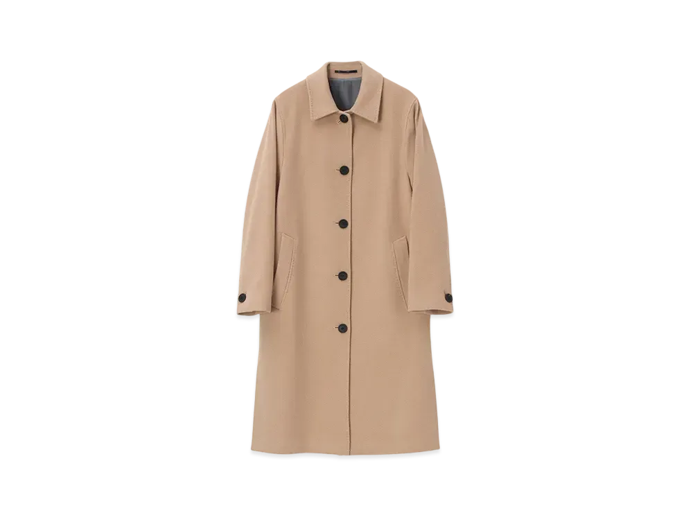 Paul Smith Women's Melton Sten Collar Coat "Beige"