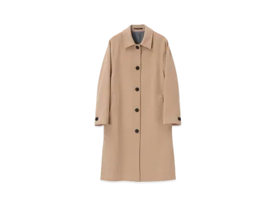 Paul Smith Women's Melton Sten Collar Coat "Beige"