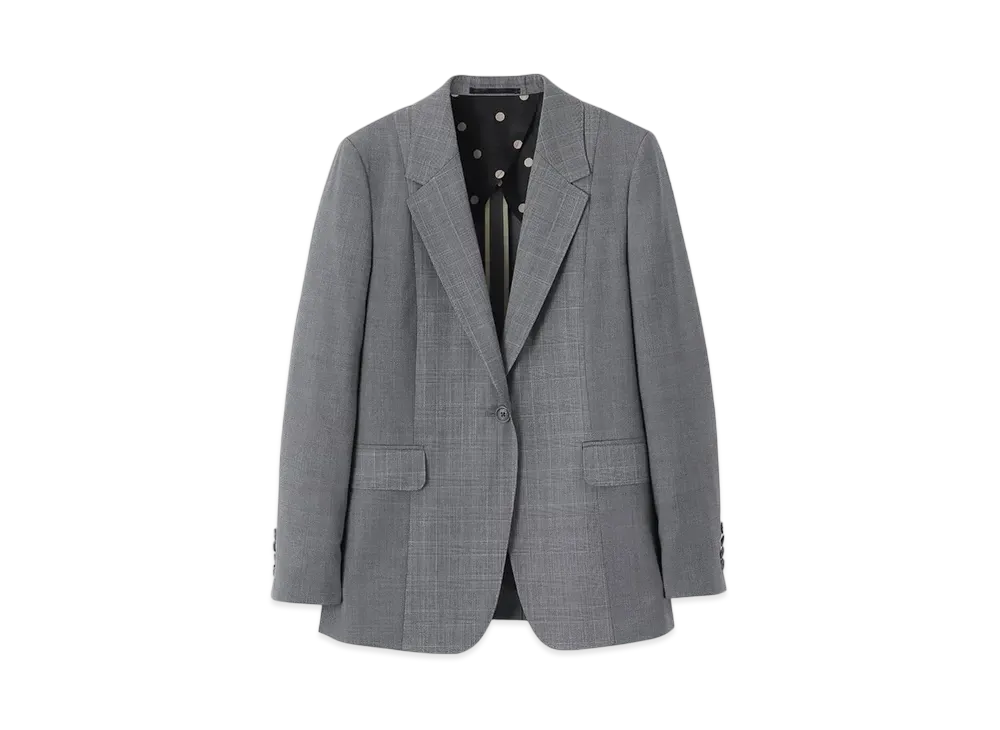 Paul Smith Women's Tropical Wool Jacket "Gray"