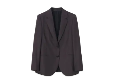 Paul Smith Women's Wool Flannel Jacket "Brown"