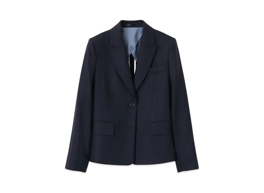 Paul Smith Women's Travel Box Jacket "Navy"