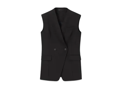 Paul Smith Women's Sleeveless Wool Jacket "Black"