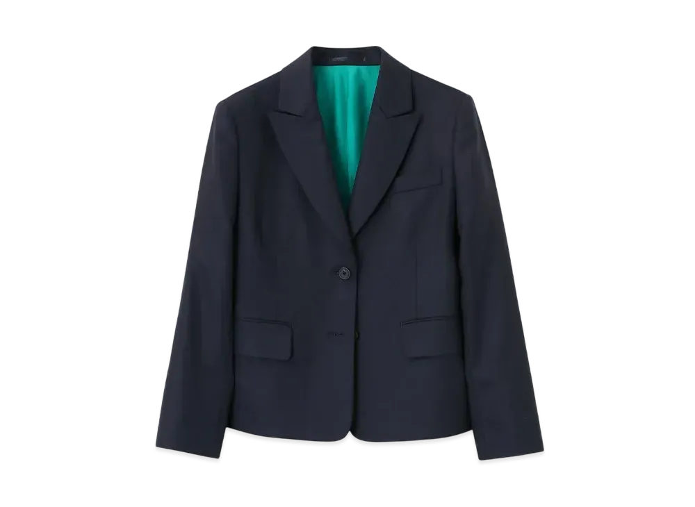 Paul Smith Women's Travel Box Jacket "Navy"