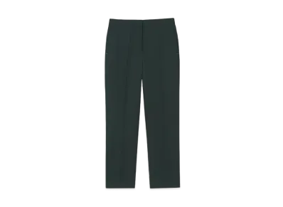 Paul Smith Women's Gabber Tapered Pants "DarkGreen"