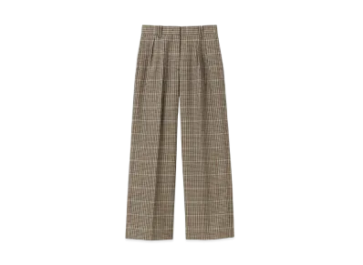 Paul Smith Women's Saxony Check Pants "Brown"