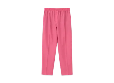 Paul Smith Women's Satin Point Tapered Pants "Pink"