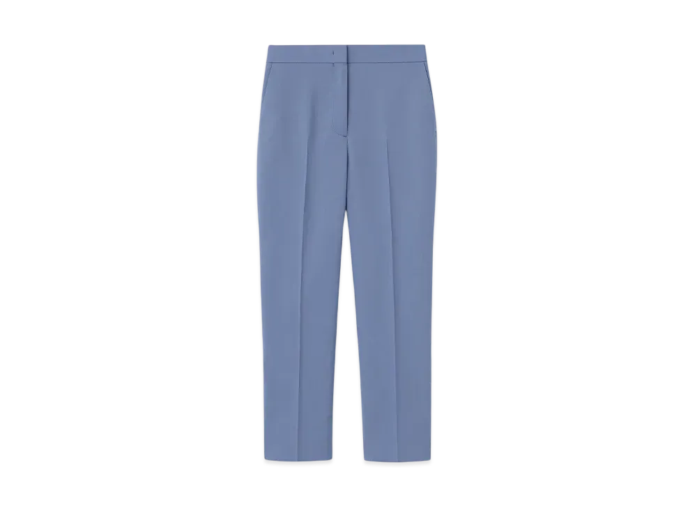 Paul Smith Women's Colored Suits Tapered Pants "SaxBlue"
