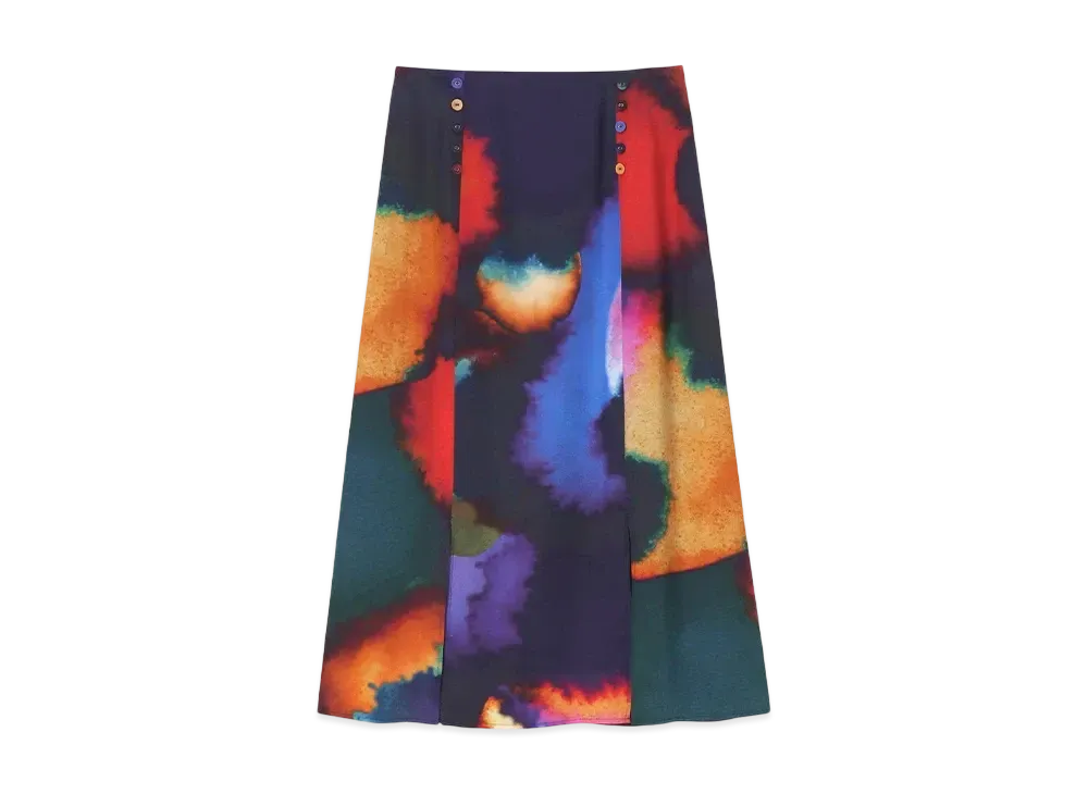 Paul Smith Women's Aurora Semi-Flare Skirt "Black"