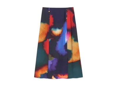 Paul Smith Women's Aurora Semi-Flare Skirt "Black"
