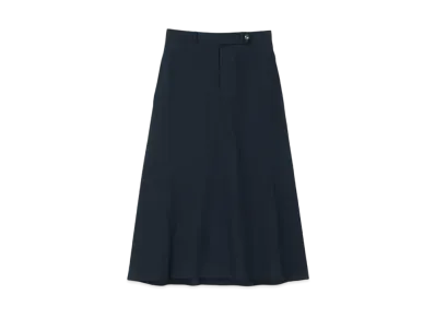 Paul Smith Women's Rayon Nylon Long Skirt "Navy"