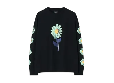 Paul Smith Women's Chamomile Long Sleeve T-Shirt "Black"