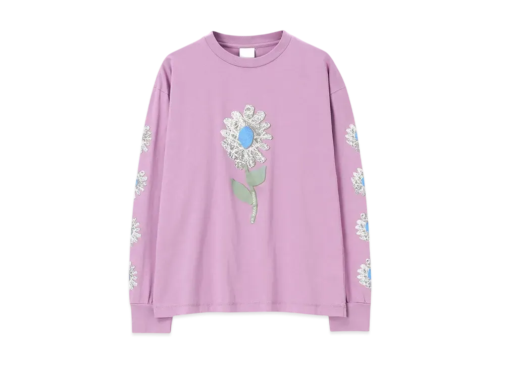 Paul Smith Women's Chamomile Long Sleeve T-Shirt "Lilac"