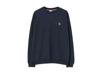 Paul Smith Women's Zebra Patch Long Sleeve T-Shirt "Navy"