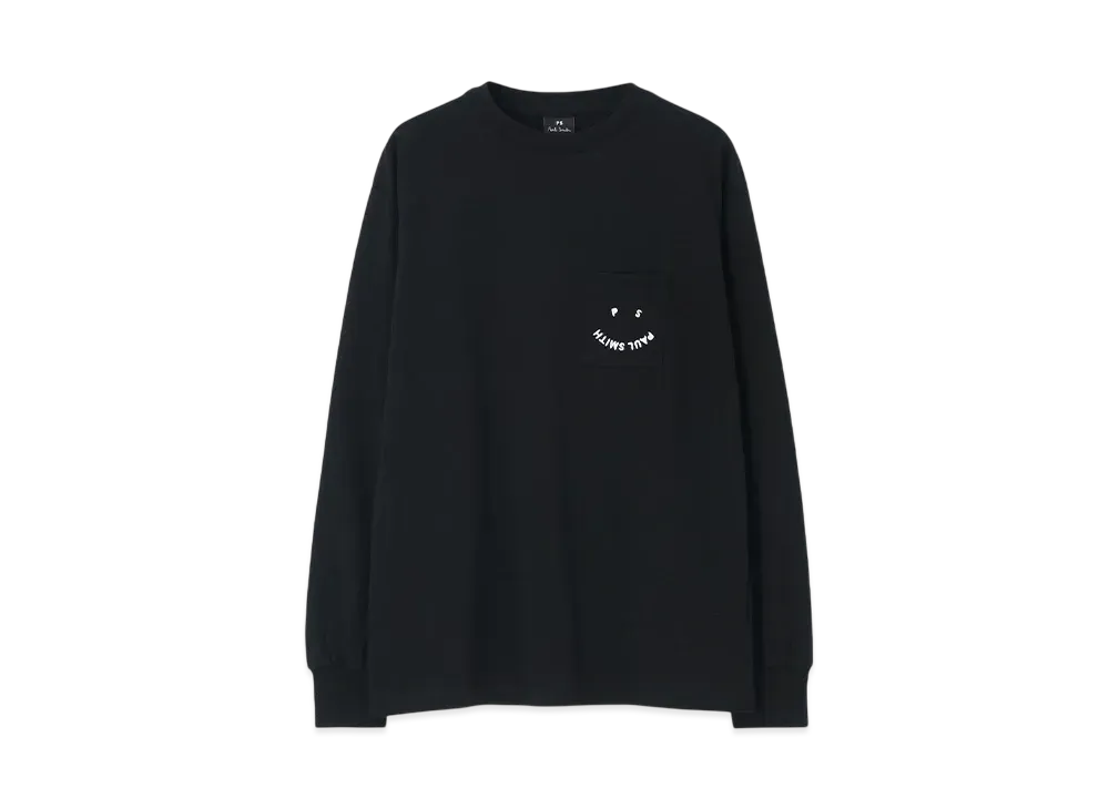 Paul Smith Women's Happy Long Sleeve T-Shirt "Black"