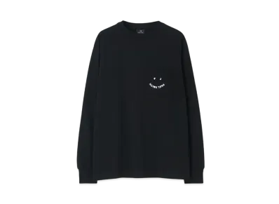 Paul Smith Women's Happy Long Sleeve T-Shirt "Black"