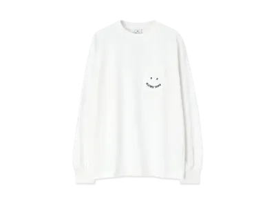Paul Smith Women's Happy Long Sleeve T-Shirt "OffWhite"