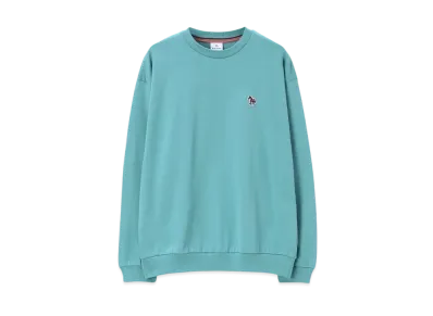 Paul Smith Women's Zebra Patch Long Sleeve T-Shirt "MintGreen"