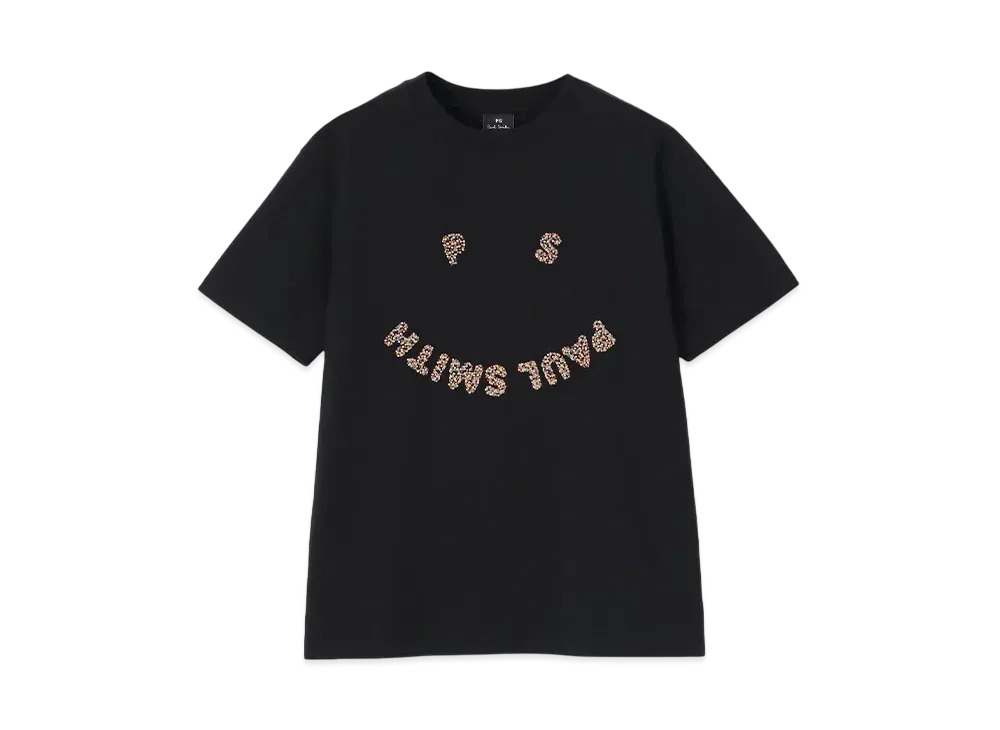 Paul Smith Women's Happy Dot Short Sleeve T-Shirt "Black"