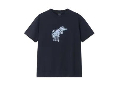 Paul Smith Women's Doodle Poodle Short Sleeve T-Shirt "Navy"