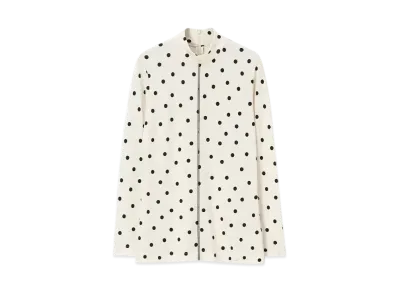 Paul Smith Women's Polka Cut And Sew "OffWhite"