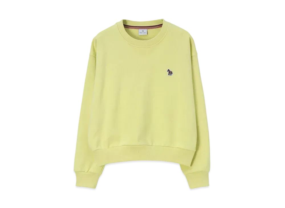 Paul Smith Women's Zebra Patch Sweatshirts "LightYellow"