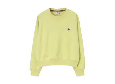 Paul Smith Women's Zebra Patch Sweatshirts "LightYellow"