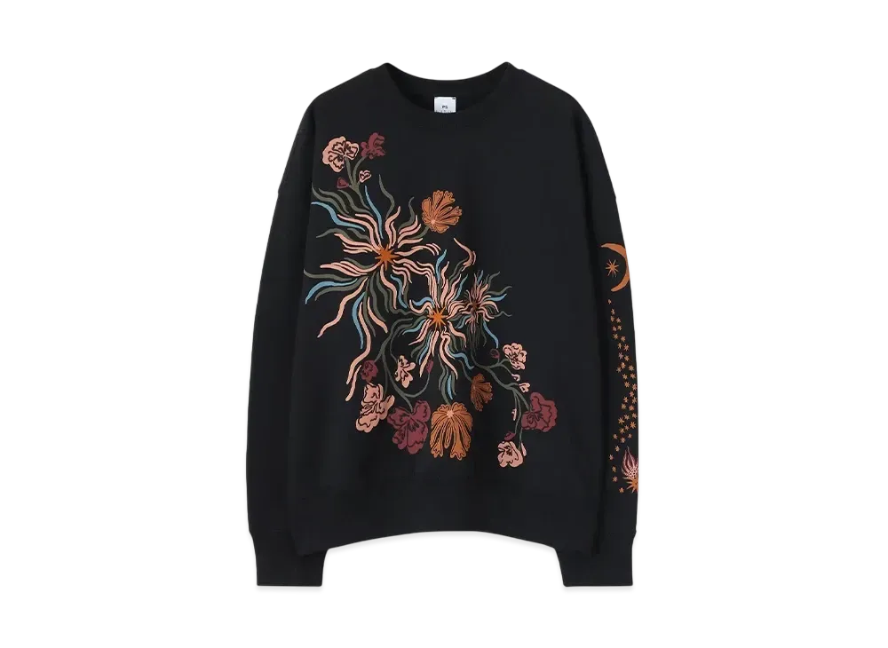 Paul Smith Women's Enchanted Night Sweat "Black"