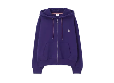 Paul Smith Women's Zebra Patch Parka "Purple"