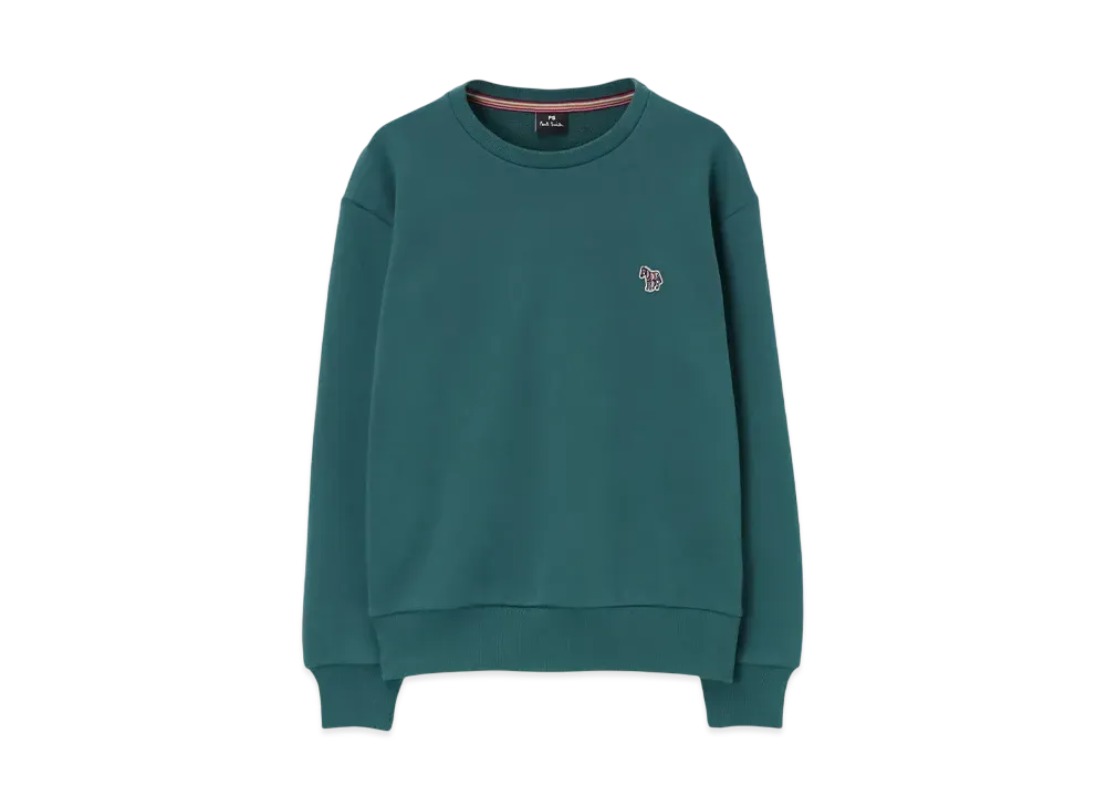 Paul Smith Women's Zebra Patch Sweatshirts "BlueGreen"