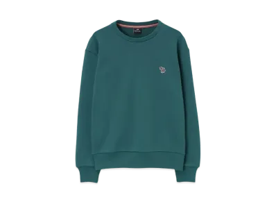 Paul Smith Women's Zebra Patch Sweatshirts "BlueGreen"