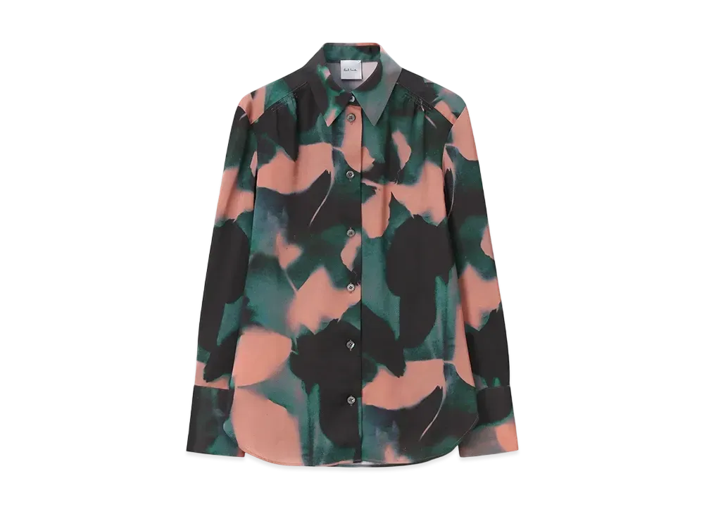 Paul Smith Women's Solar Gram Shirt "Coral"