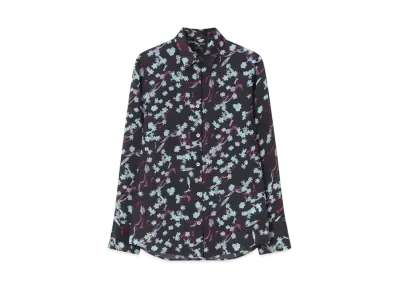 Paul Smith Women's Wetlands Floral Shirt "Black"