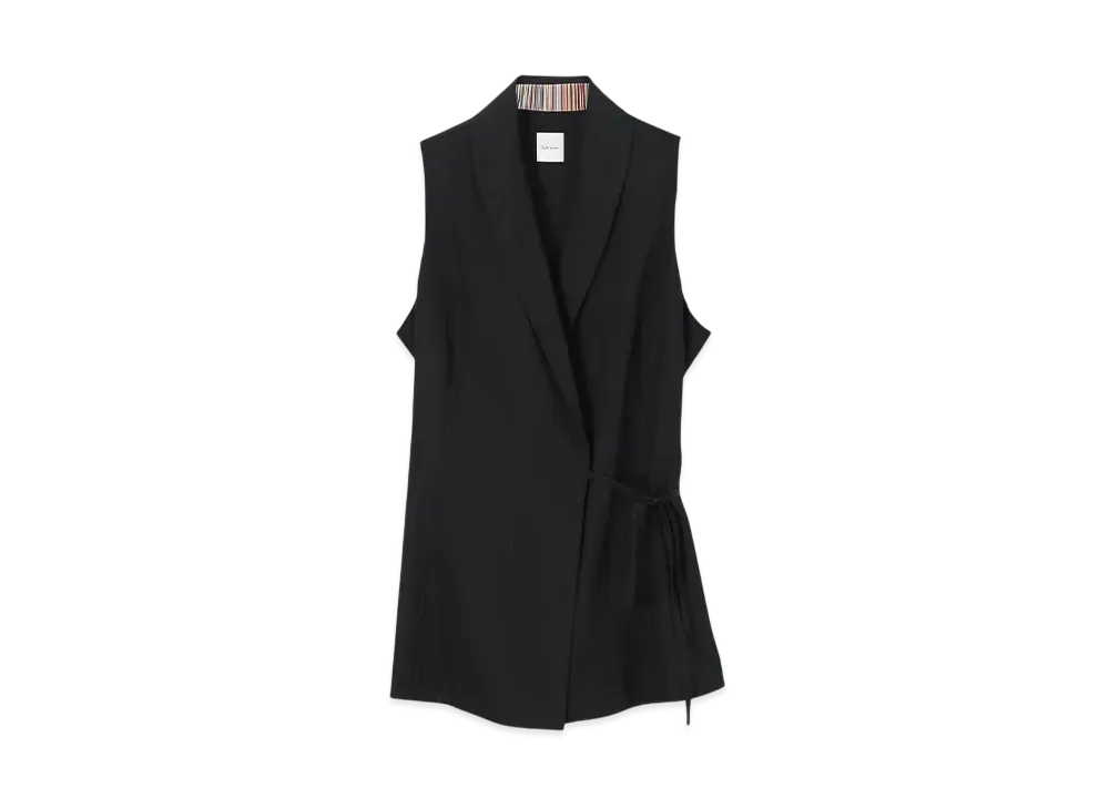 Paul Smith Women's Gilet Blouse "Black"