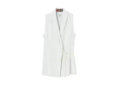 Paul Smith Women's Gilet Blouse "White"