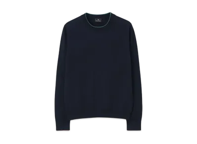 Paul Smith Women's Striped Cuffs Knit "Navy"