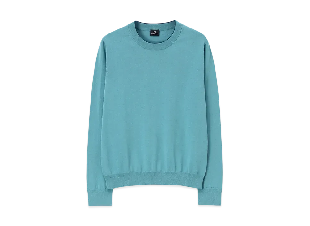 Paul Smith Women's Striped Cuffs Knit "GrayishBlue"