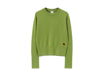 Paul Smith Women's Cashmere Crew Neck Knit "ForestGreen"